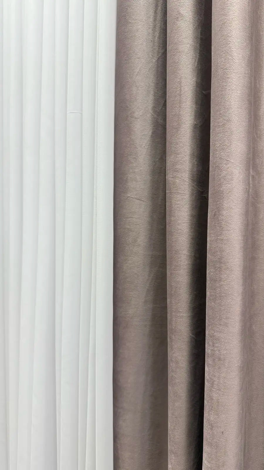 Draperie din catifea rose HKN28