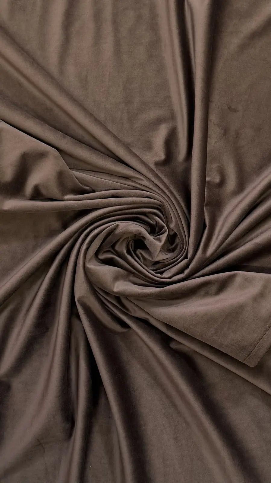 Draperie din catifea maro închis HKN77 - Rejansa sina/galerie (universala))