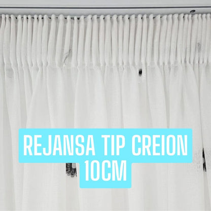 Draperie bej catifelată Soft 2022 - Rejansa tip creion (10cm)