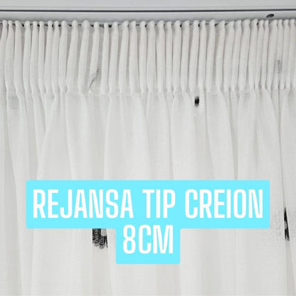 Draperie bej catifelată Soft 2022 - Rejansa tip creion (8cm)