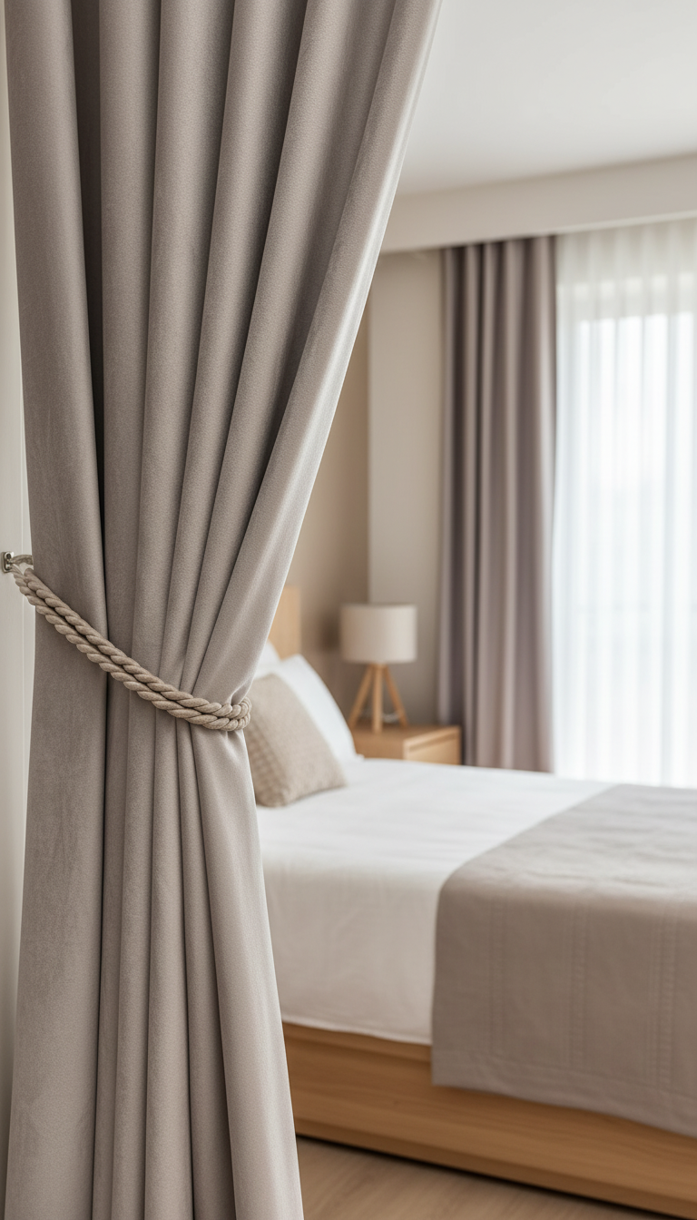 Draperie din catifea rose HKN28