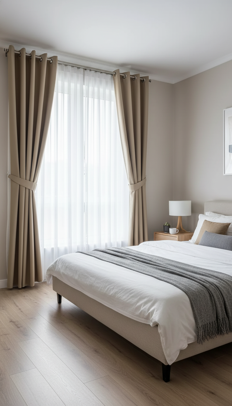 Draperie Blackout crem – Draperie Simple 5