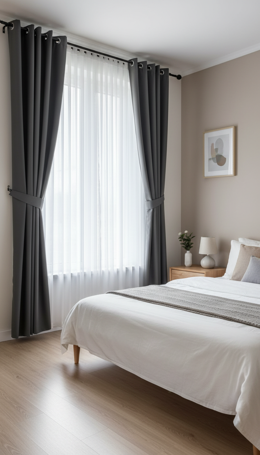 Draperie Blackout gri – Draperie Simple 21 - Rejansa sina/galerie (universala))