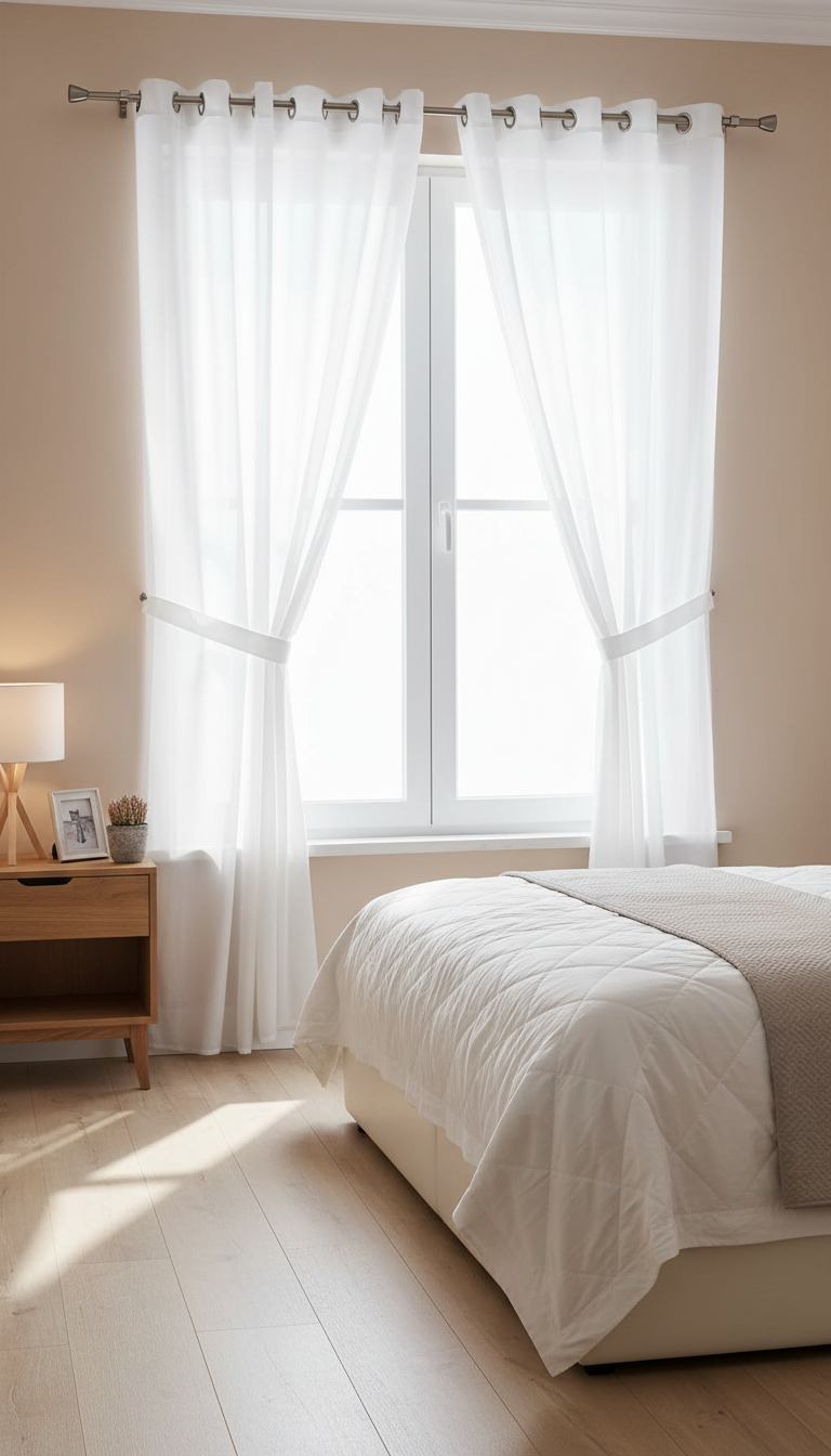 Perdea simplă Vual crem